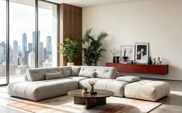 Divine Modular Sofa for Luxury Modern Living Rooms