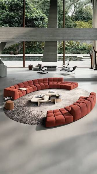 Tufty-Time Modular Sofa by B&B Italia for Luxury Residences