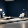 B&B Husk Chair for Contemporary Villa Living Spaces
