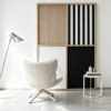 B&B Husk Chair for Contemporary Villa Living Spaces