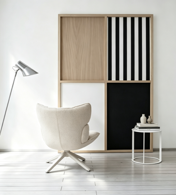 B&B Husk Chair for Contemporary Villa Living Spaces