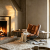 B&B Husk Chair for Contemporary Villa Living Spaces