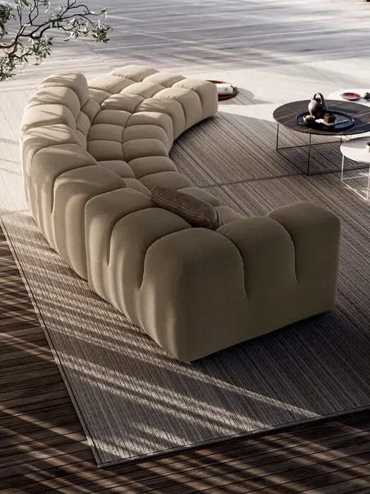 Tufty-Time Modular Sofa by B&B Italia for Luxury Residences