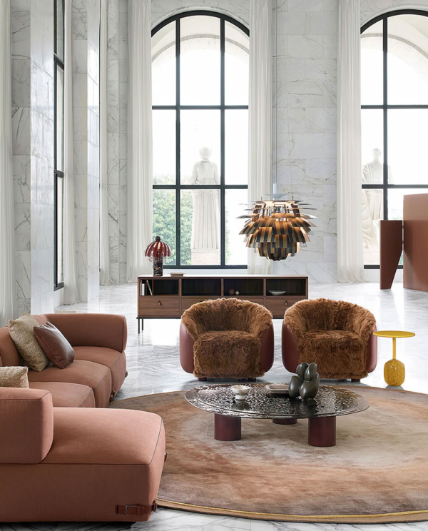 Maison Territo Armchair by Fendi Casa | Luxury Villa Seating