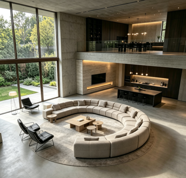 Tufty-Time Modular Sofa by B&B Italia for Luxury Residences