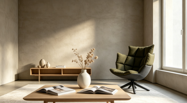 B&B Husk Chair for Contemporary Villa Living Spaces