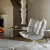 B&B Husk Chair for Contemporary Villa Living Spaces