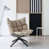 B&B Husk Chair for Contemporary Villa Living Spaces