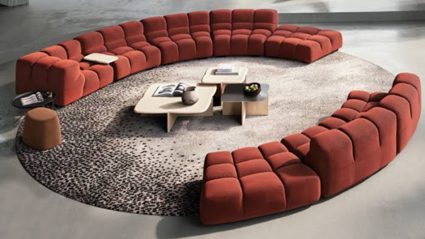 Tufty-Time Modular Sofa by B&B Italia for Luxury Residences